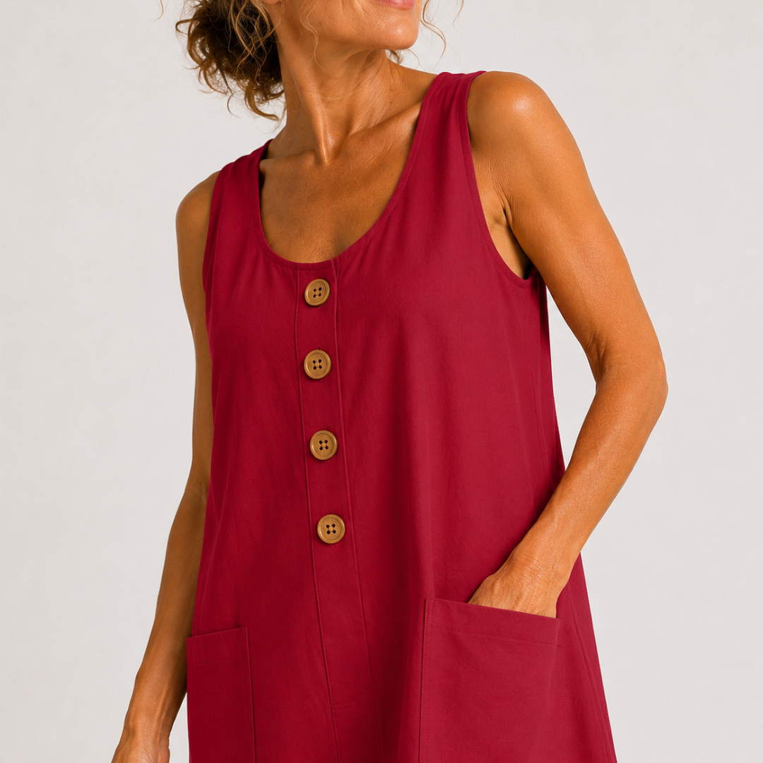 Macey - Cotton Linen Dress