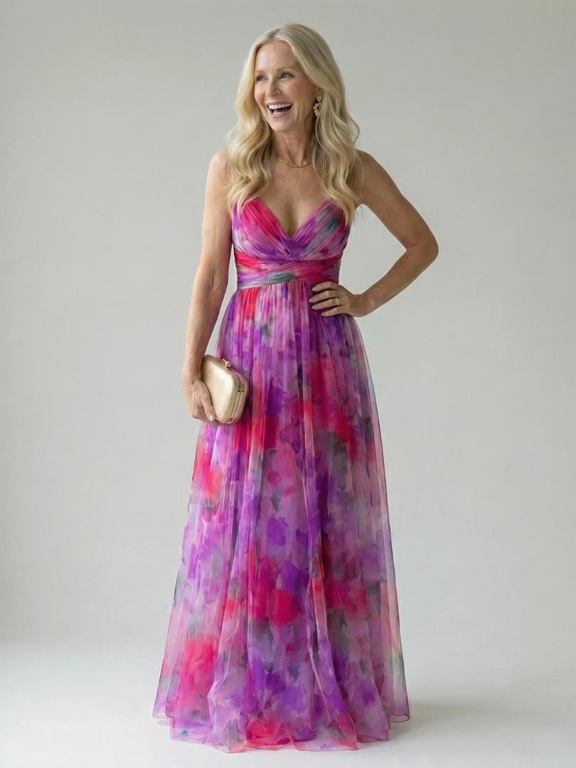 Isel | Blødt Wrap Maxi Kjole