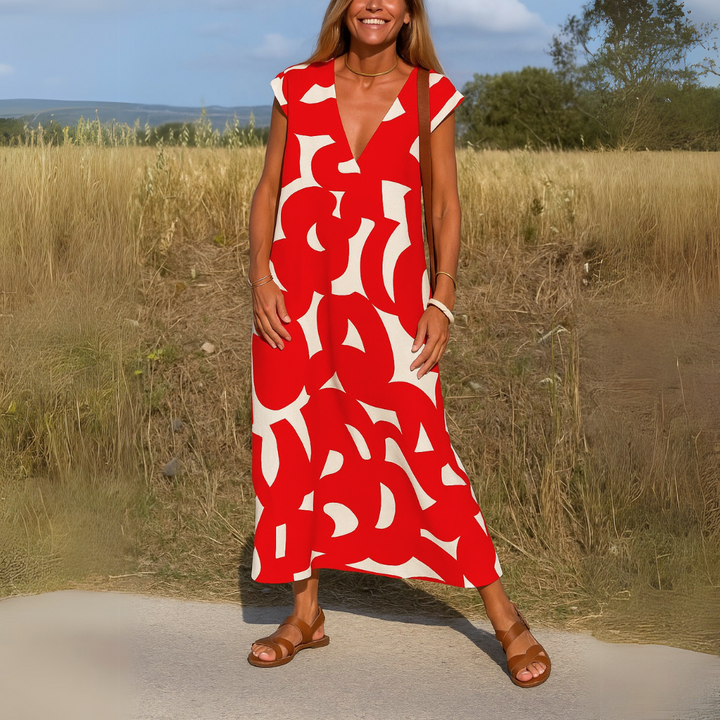 Valérie | V-neck Summer Dress