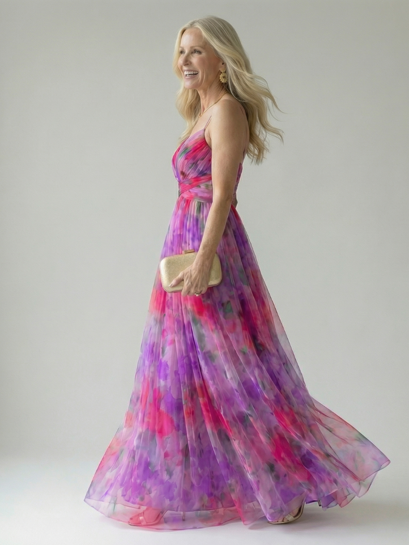 Isel | Blødt Wrap Maxi Kjole