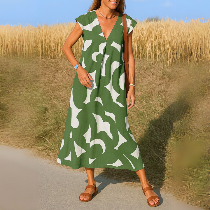 Valérie | V-neck Summer Dress