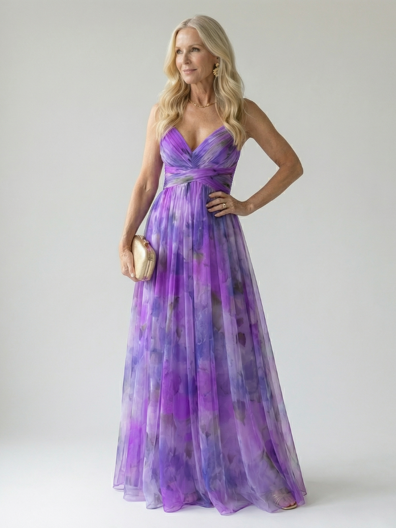 Isel | Blødt Wrap Maxi Kjole