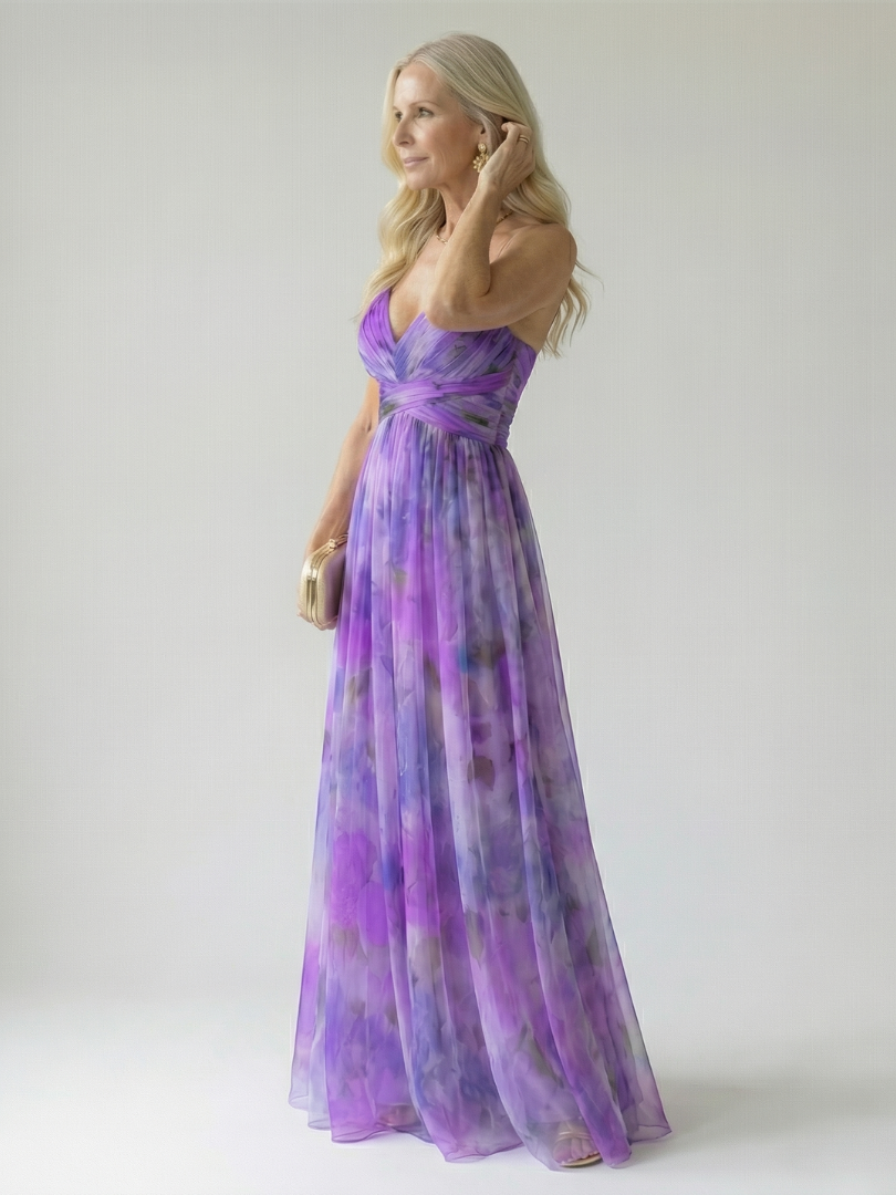 Isel | Blødt Wrap Maxi Kjole