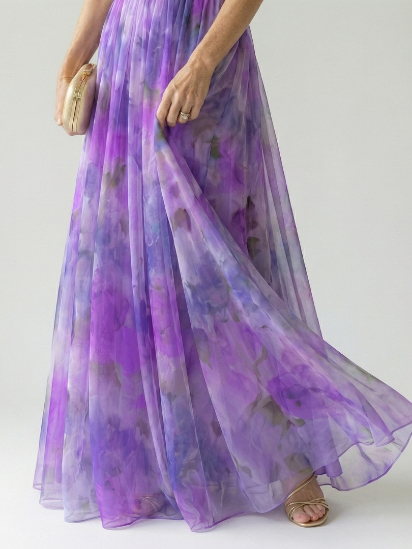 Isel | Blødt Wrap Maxi Kjole