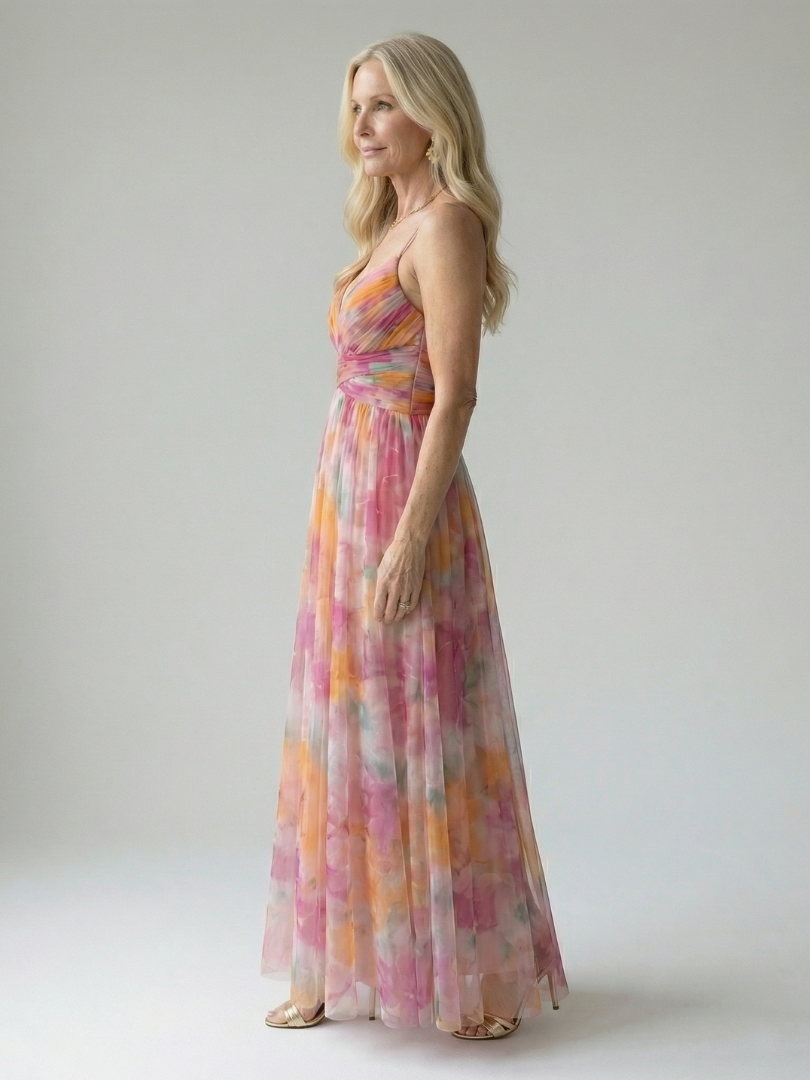 Isel | Blødt Wrap Maxi Kjole