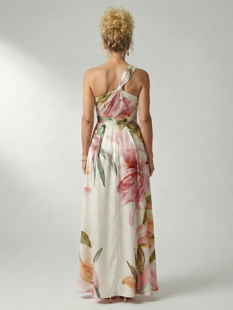 Amiel | Lys Floral Maxi Kjole