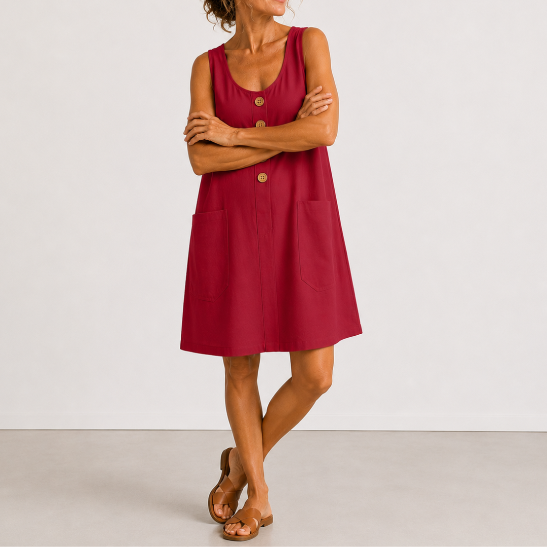 Macey - Cotton Linen Dress