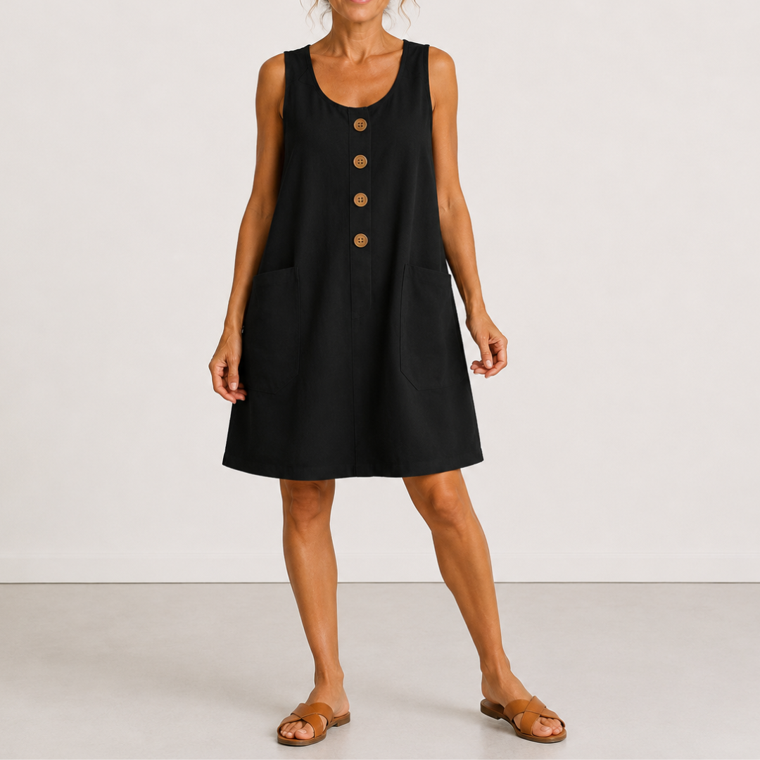 Macey - Cotton Linen Dress