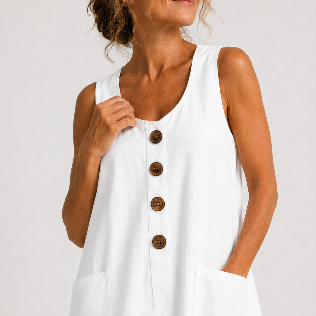 Macey - Cotton Linen Dress