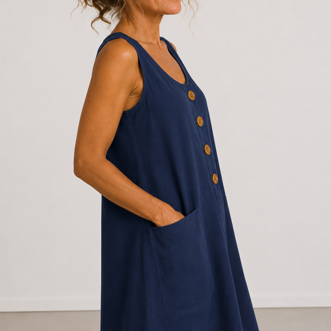 Macey - Cotton Linen Dress