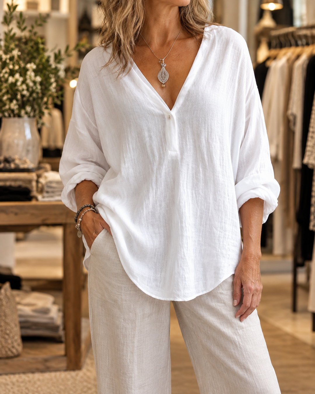 Charlotte | Everyday Comfort Blouse