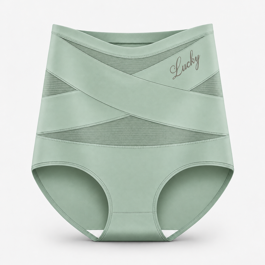 Cinchet™ – High-Waisted Cross Tummy Control Shaping Briefs