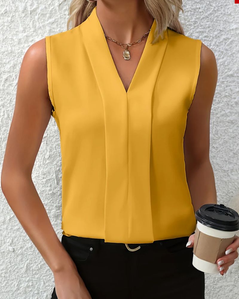 Adriana | V-neck wide casual top