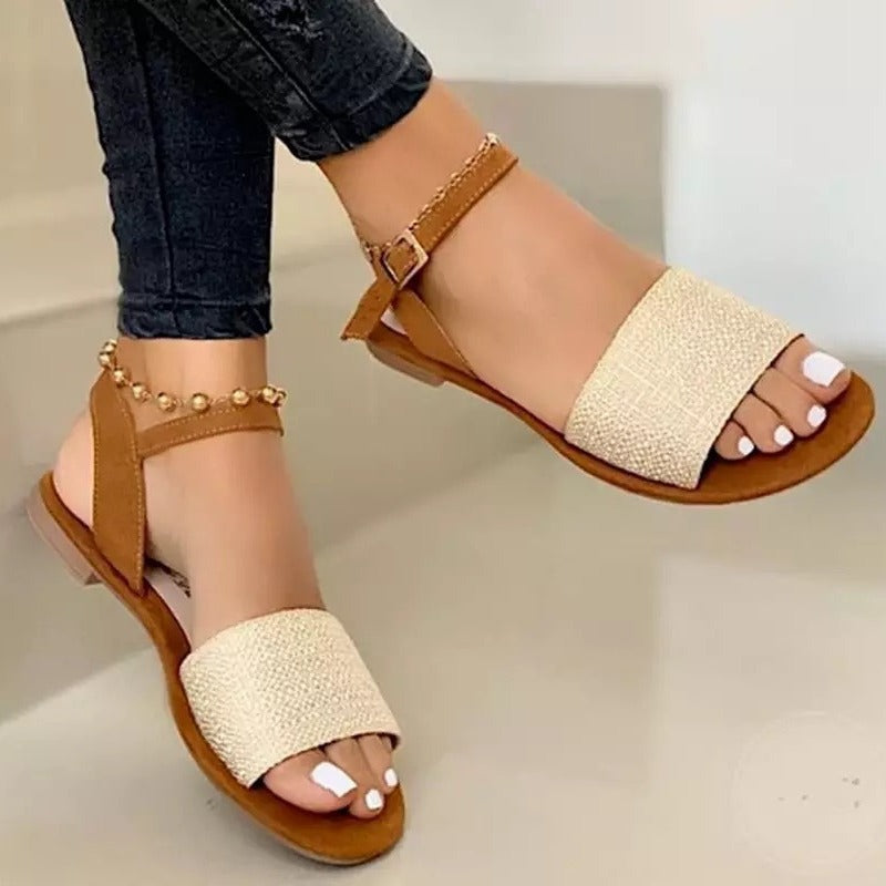 Ivy | Casual Summer Sandals with Buckle