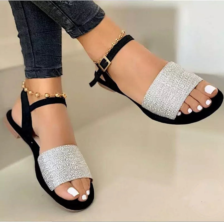 Ivy | Casual Summer Sandals with Buckle