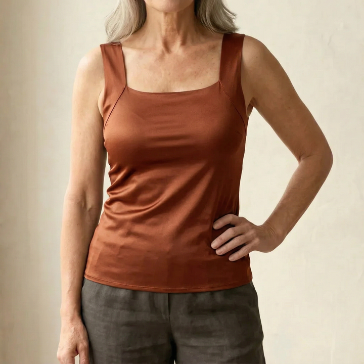 Priscilla | Built-In Bra Comfort Tank Top