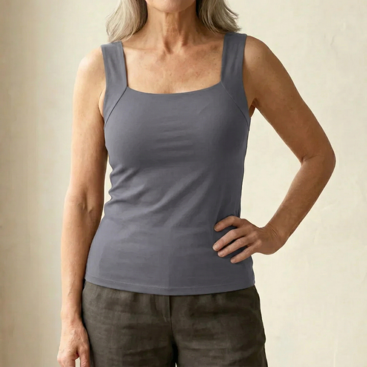 Priscilla | Built-In Bra Comfort Tank Top
