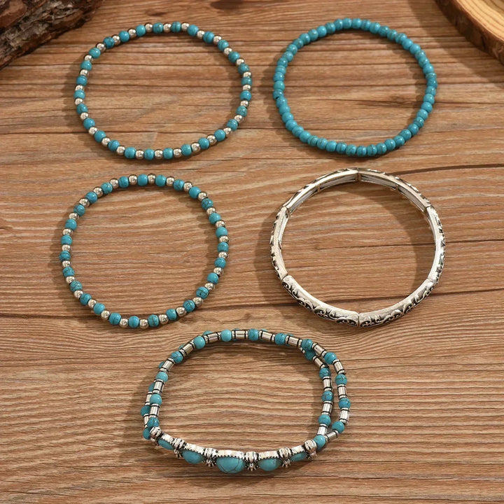 Diane | Turquoise Bracelet Set