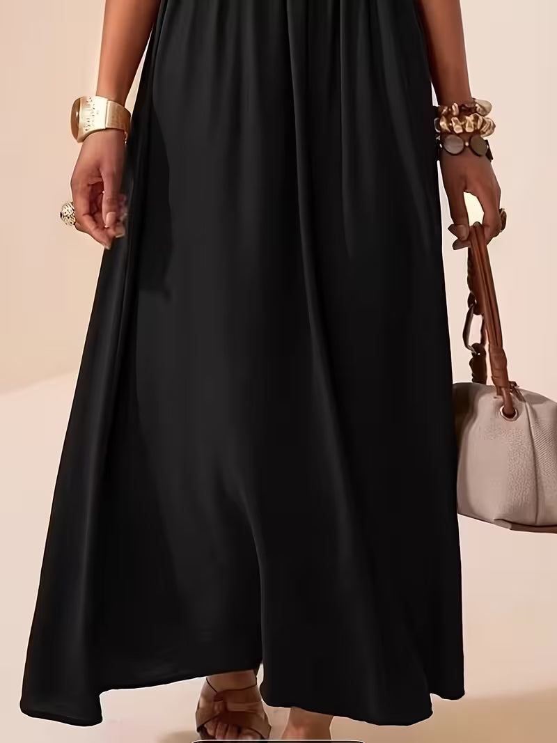 Charlotte | Sleeveless Summer Dress with V-neck