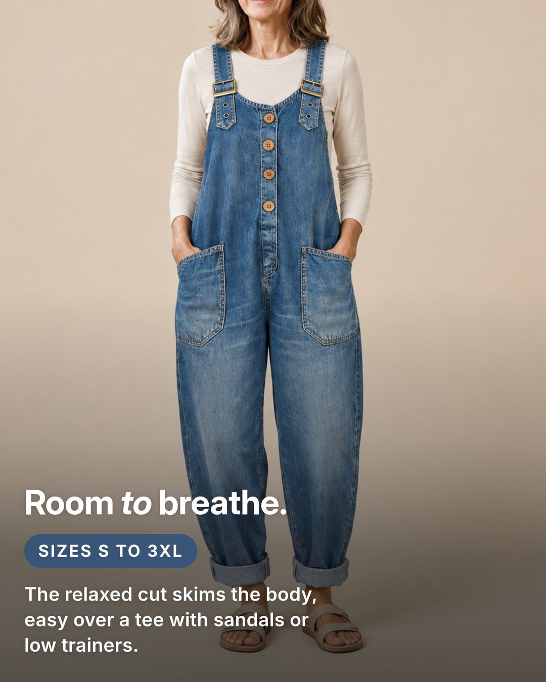 Emmylou | Relaxed Utility Jumpsuit