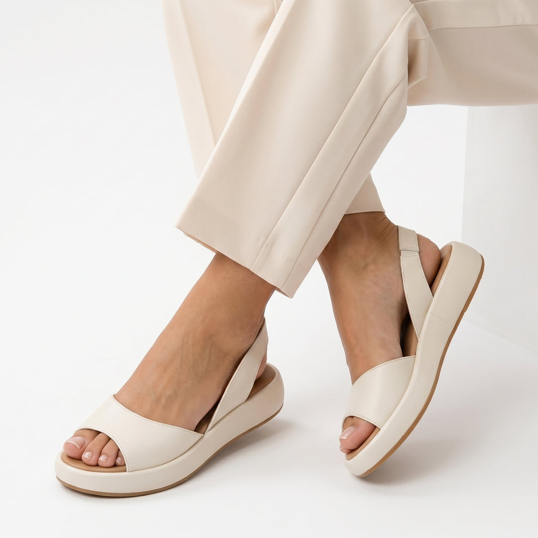 Claudia – Flat Sandals with Comfort Soles