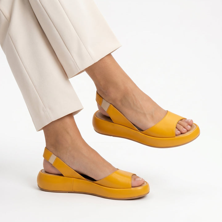 Claudia – Flat Sandals with Comfort Soles