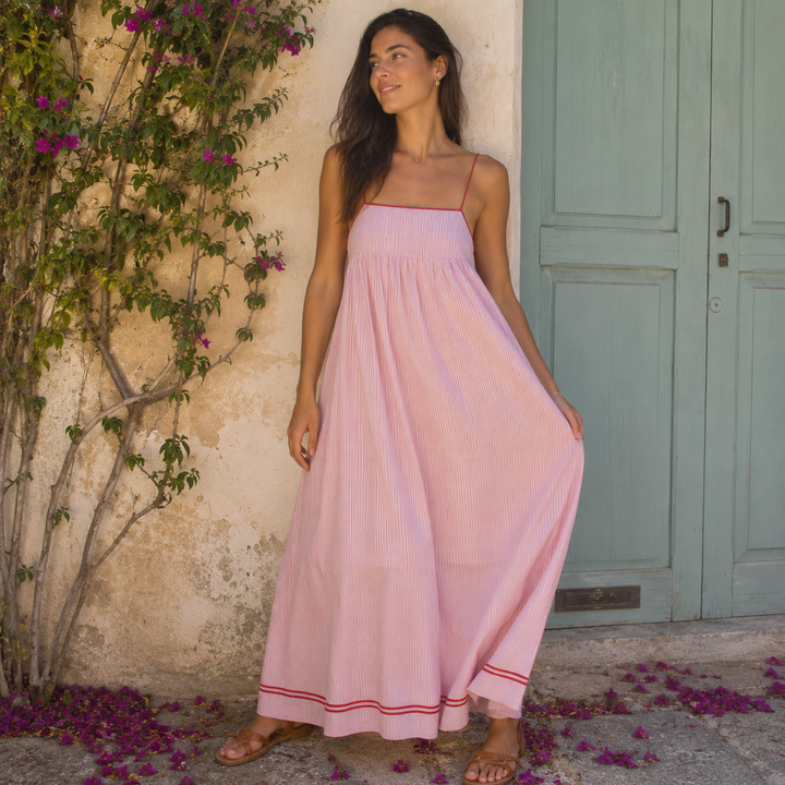 PAMELA | FLYDENDE SOMMER MAXIKJOLE